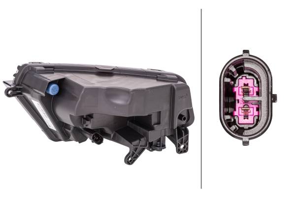 HELLA 1ND 012 999-041 FF/LED-Nebelscheinwerfer - rechts - für u.a. Seat Ateca (Kh7)