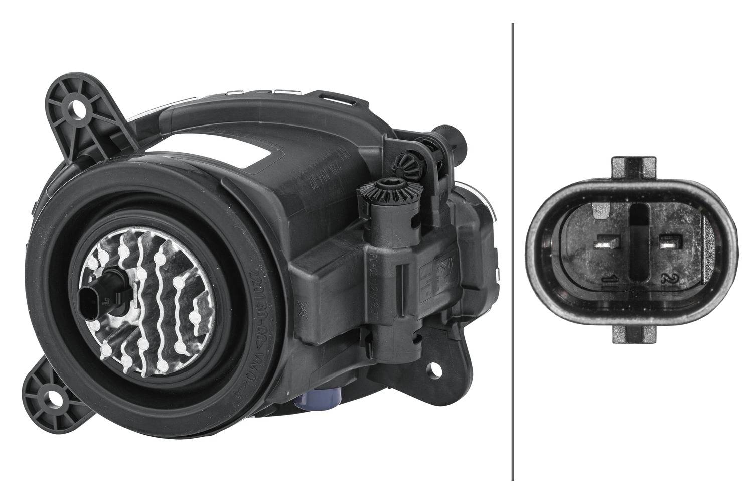 HELLA 1NL 014 159-021 LED-Nebelscheinwerfer - rechts - für u.a. Seat Tarraco (Kn2_)