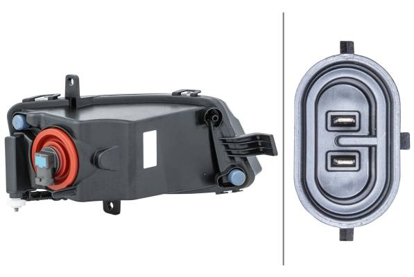 HELLA 1ND 011 223-131 FF-Nebelscheinwerfer - links - für u.a. VW Golf VII (5G1, Bq1, Be1, Be2)