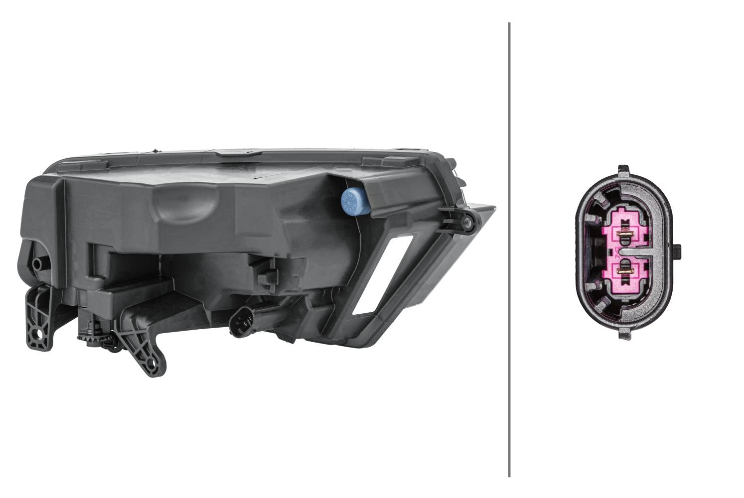 HELLA 1ND 012 999-031 FF/LED-Nebelscheinwerfer - links - für u.a. Seat Ateca (Kh7)