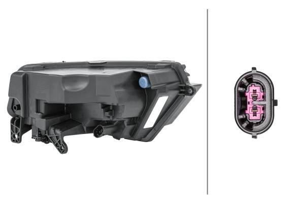 HELLA 1ND 012 999-031 FF/LED-Nebelscheinwerfer - links - für u.a. Seat Ateca (Kh7)