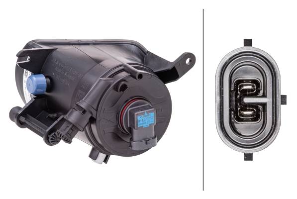 HELLA 1N0 010 327-161 Halogen-Nebelscheinwerfer - rechts - für u.a. Audi Q7 (4Lb)