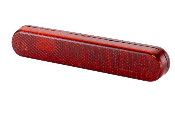 HELLA 8RA 009 226-131 Rückstrahler - Lichtscheibenfarbe: rot