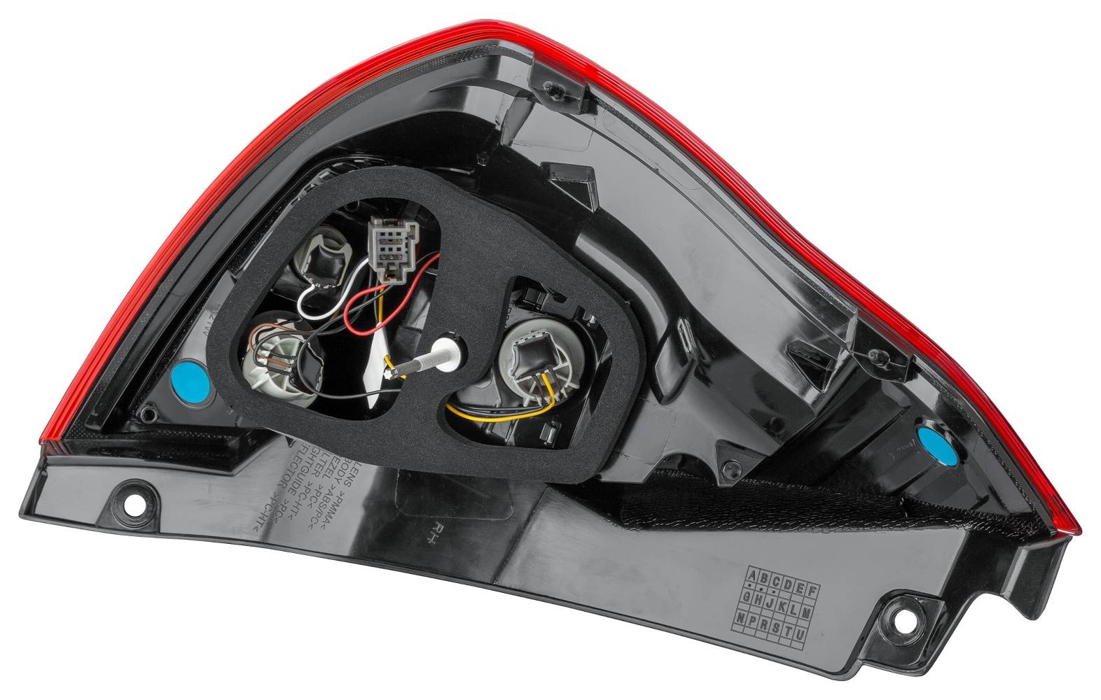 HELLA 2SD 354 850-021 Heckleuchte - Hybrid - rechts - für u.a. Ford Fiesta VI (Cb1, Ccn)