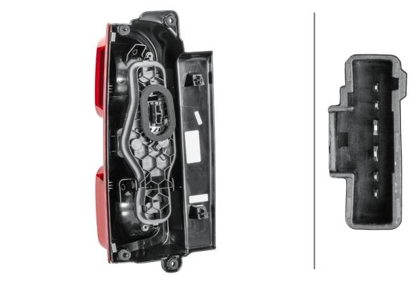 HELLA 2SD 354 845-021 Heckleuchte - Glühlampe - rechts - für u.a. Peugeot Expert Box (V_)
