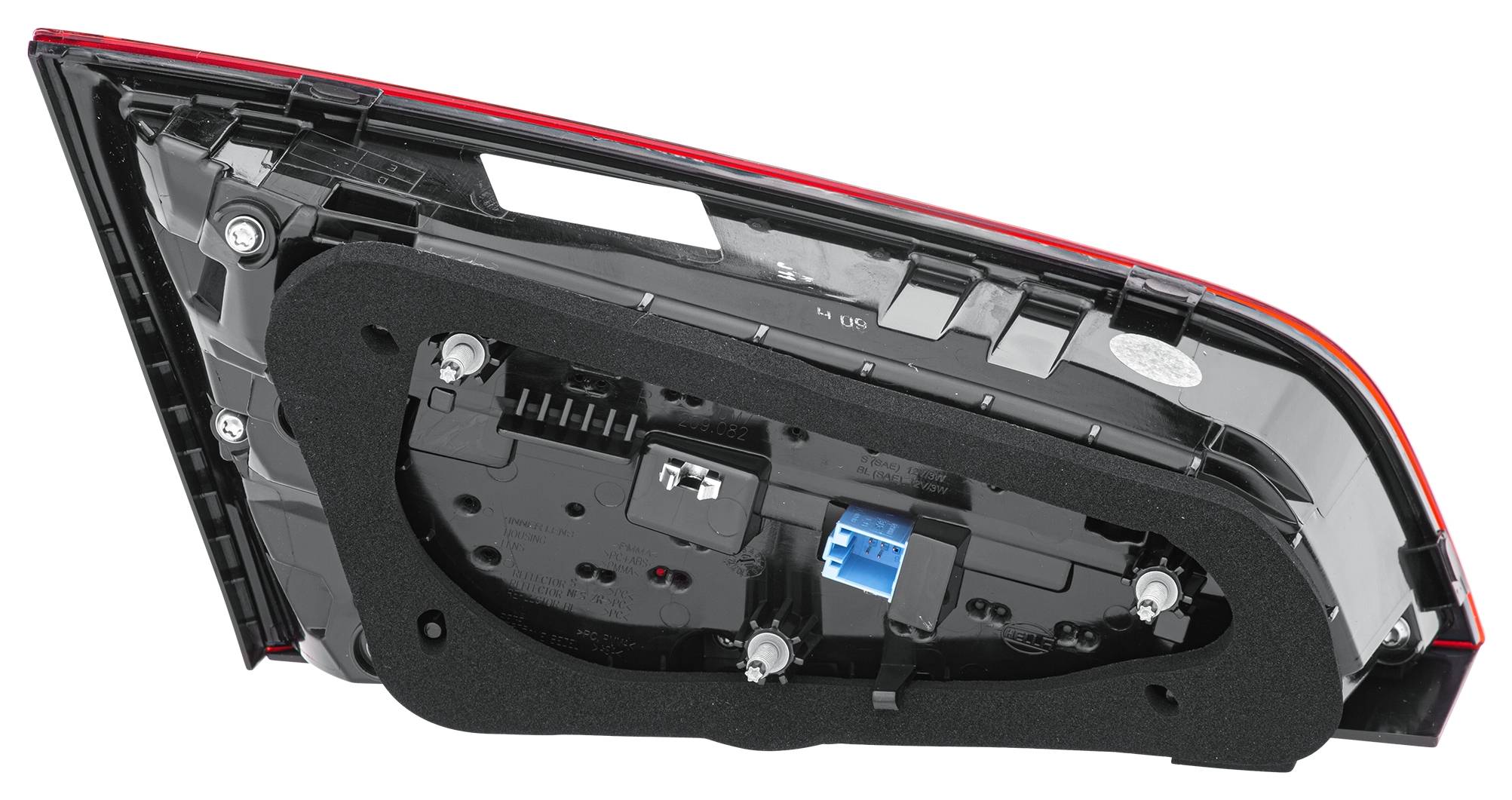 HELLA 2SV 012 837-141 Heckleuchte - LED - innerer Teil - rechts - für u.a. Audi A3 Sportback (8Va, 8