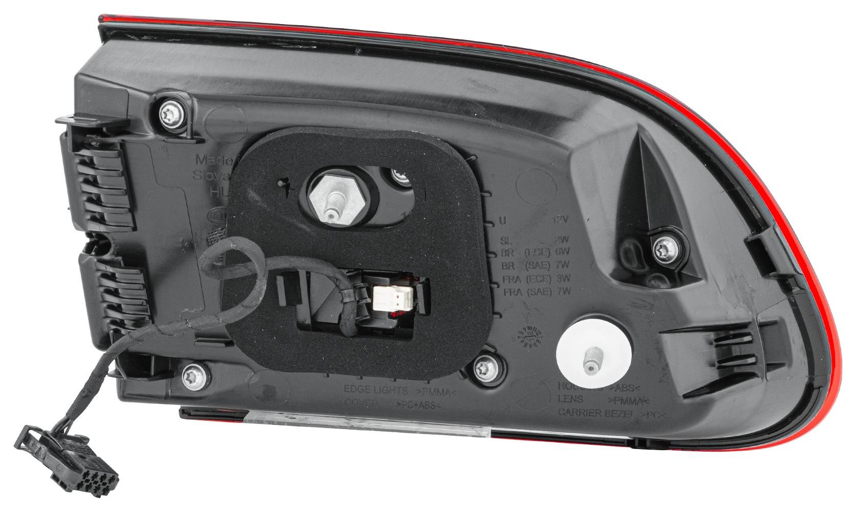 HELLA 2SD 011 500-161 Heckleuchte - LED - innerer Teil - rechts