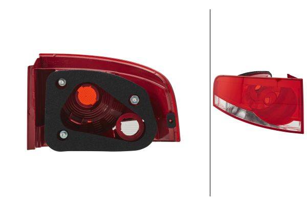 HELLA 9EL 354 080-011 Heckleuchte - Glühlampe - äusserer Teil - links - für u.a. Seat Altea Xl (5P5,