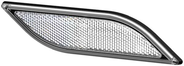 HELLA 8RA 013 347-021 Rückstrahler - Shapeline Style - geklebt - für waagerechte Befestigung - vorne
