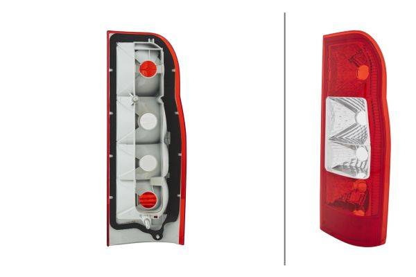 HELLA 9EL 171 968-011 Heckleuchte - Glühlampe - links - für u.a. Ford Transit Box (Fa_ _)