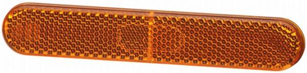 HELLA 8RA 009 226-127 Rückstrahler - Lichtscheibenfarbe: orange