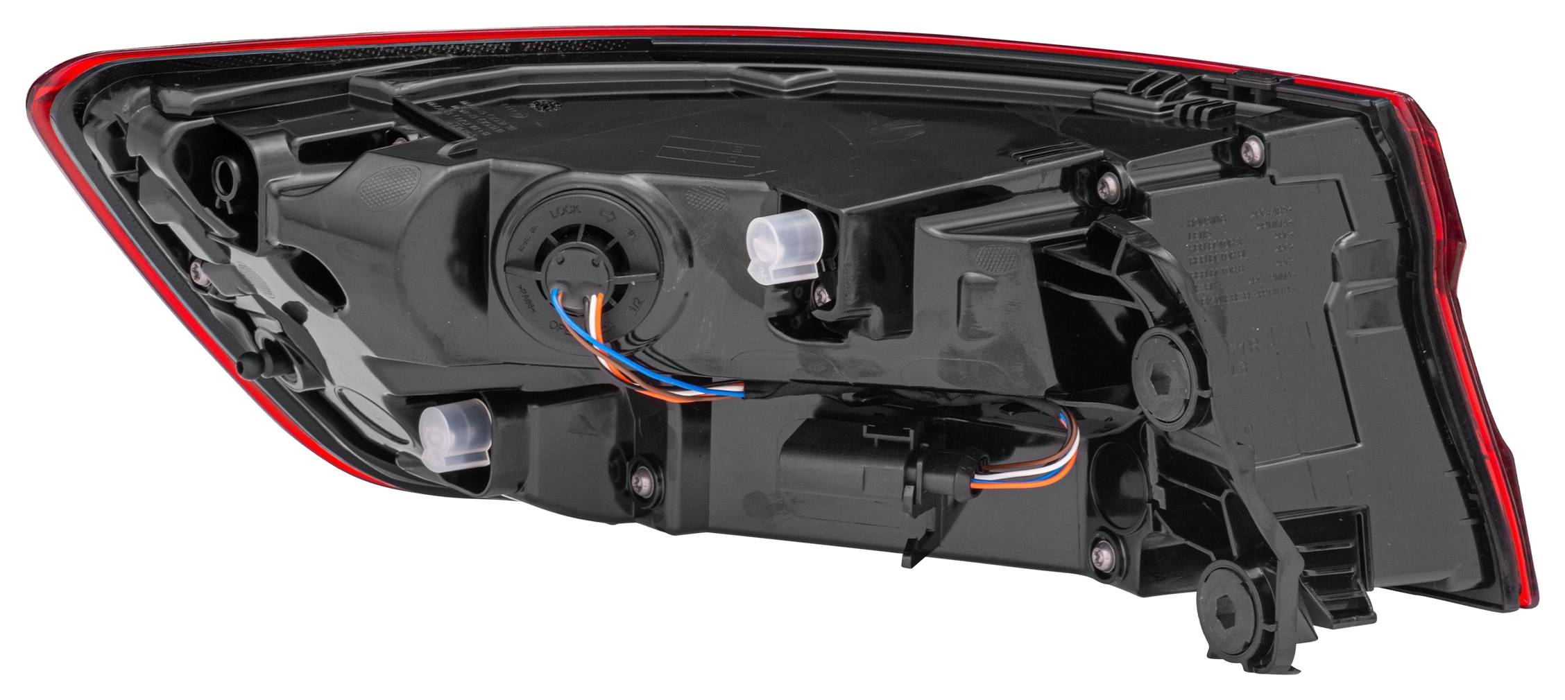 HELLA 2SD 012 246-181 Heckleuchte - LED - äusserer Teil - rechts - für u.a. Audi (Faw) A4L (B9, 868,