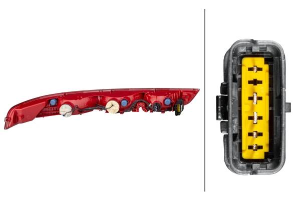HELLA 2VA 013 124-121 Heckleuchte - rechts - für u.a. Ds Ds 7 Crossback (J_)