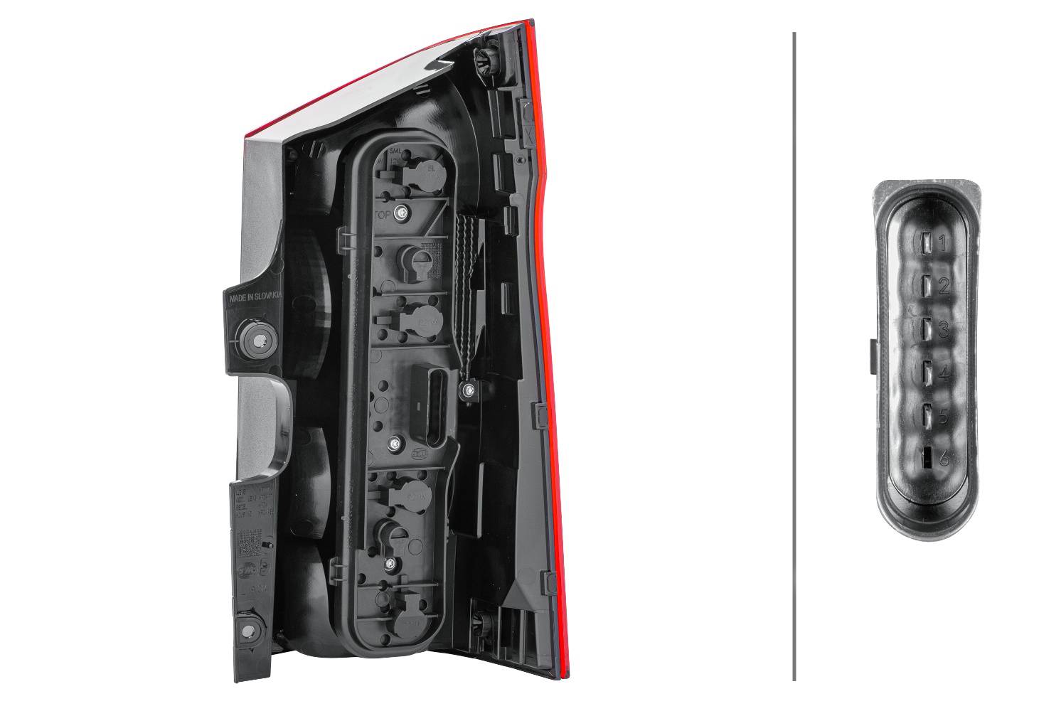 HELLA 2SK 011 813-211 Heckleuchte - LED - links - für u.a. MB V-Class (W447)