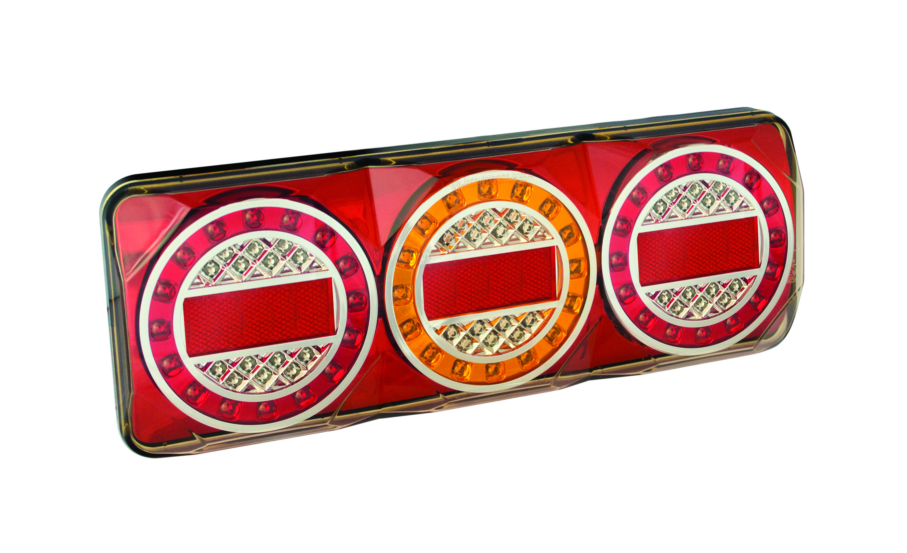 LED MaxiLamp, Kombinationsleuchte, 5 Funktionen, rechteckige Reflektoren