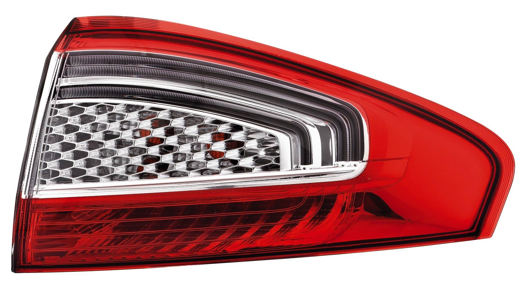 HELLA 9EL 354 997-041 Heckleuchte - LED - äusserer Teil - rechts - für u.a. Ford Mondeo IV Saloon (B
