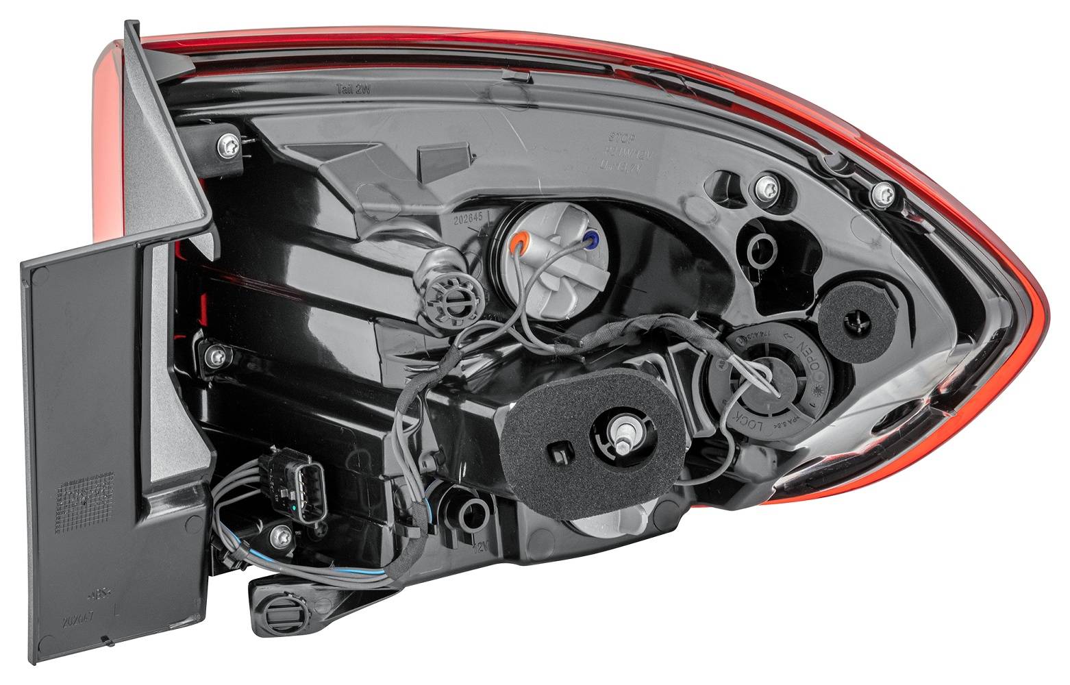 HELLA 2SD 012 311-111 Heckleuchte - Hybrid - äusserer Teil - links