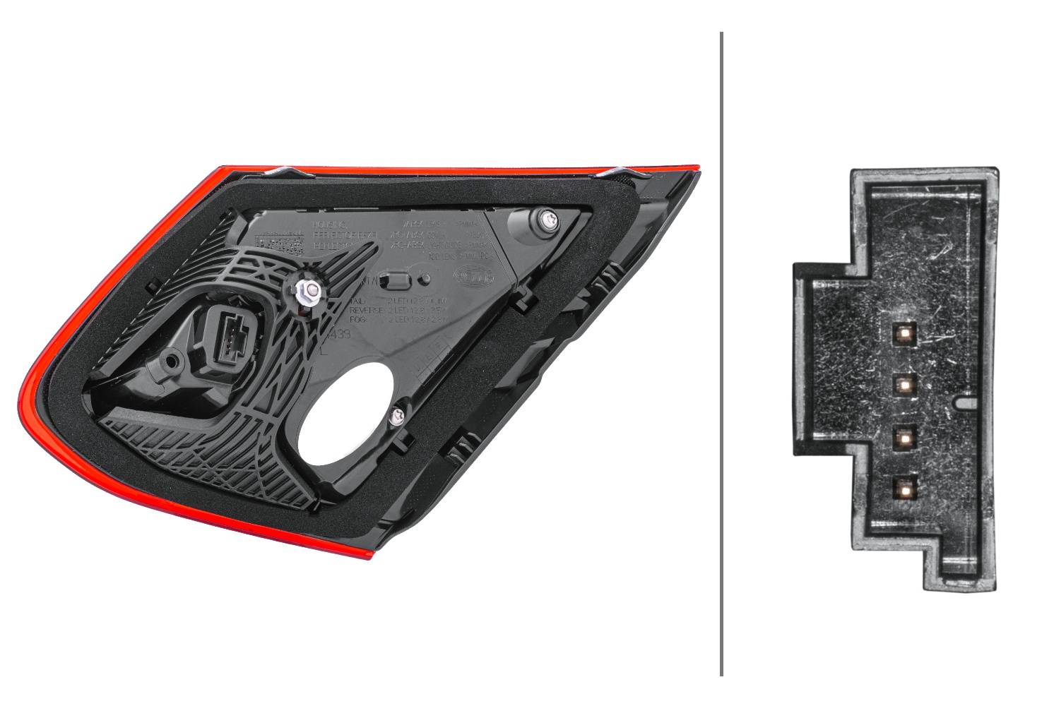 HELLA 2TZ 011 787-291 Heckleuchte - LED - innerer Teil - links - für u.a. MB C-Class Coupe (C205)