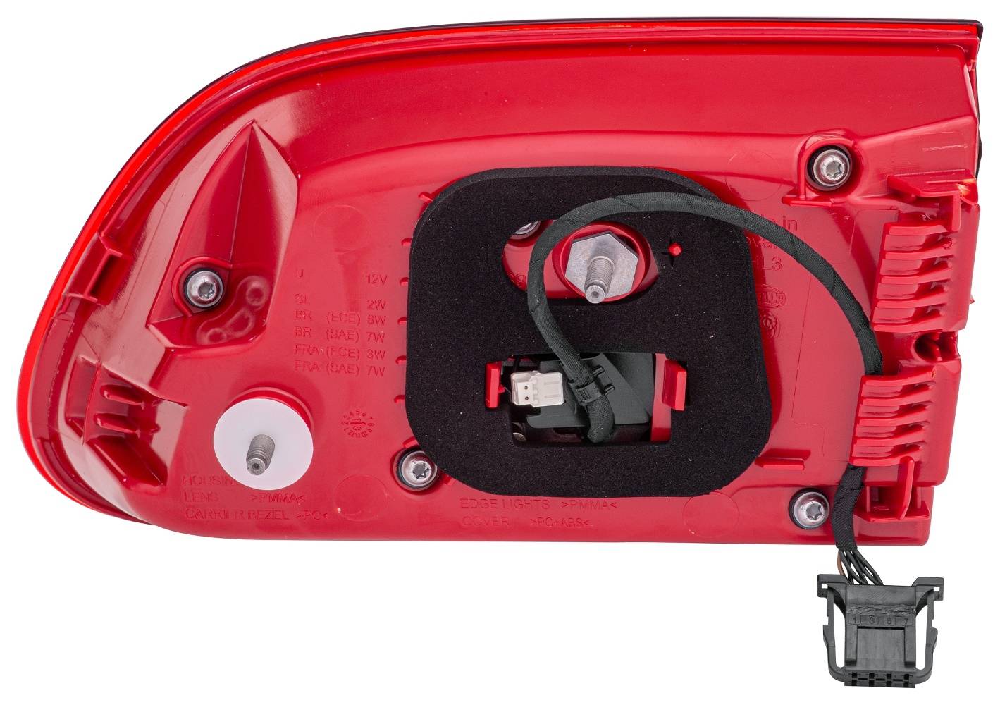 HELLA 2SD 011 500-111 Heckleuchte - LED - innerer Teil - links - für u.a. Porsche Macan (95B)