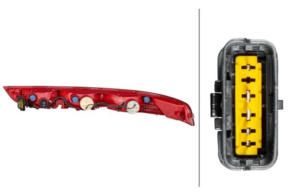 HELLA 2VA 013 124-111 Heckleuchte - links - für u.a. Ds Ds 7 Crossback (J_)
