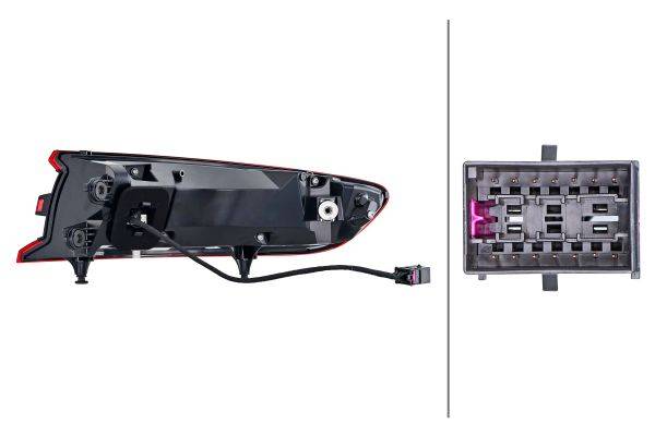 HELLA 2SD 011 499-151 Heckleuchte - LED - äusserer Teil - links