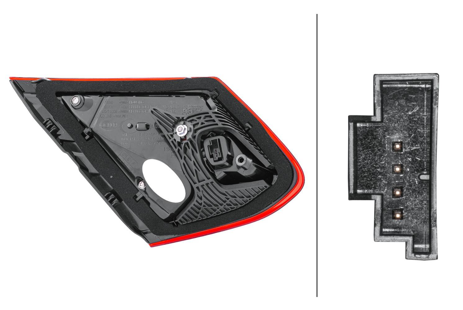 HELLA 2TZ 011 787-281 Heckleuchte - LED - innerer Teil - rechts - für u.a. MB C-Class Coupe (C205)