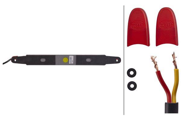 HELLA 2DA 343 106-001 Zusatzbremsleuchte - LED - 12V - Anbau/geschraubt - Lichtscheibenfarbe: rot -