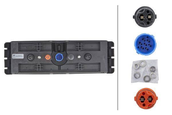 HELLA 2VP 340 964-021 Heckleuchte - LED - 24V - rechteckig - Anbau - rechts
