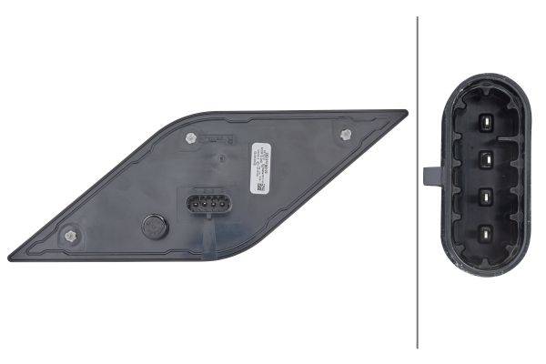 HELLA 2SD 013 342-221 Heckleuchte - 12/24V - rechts