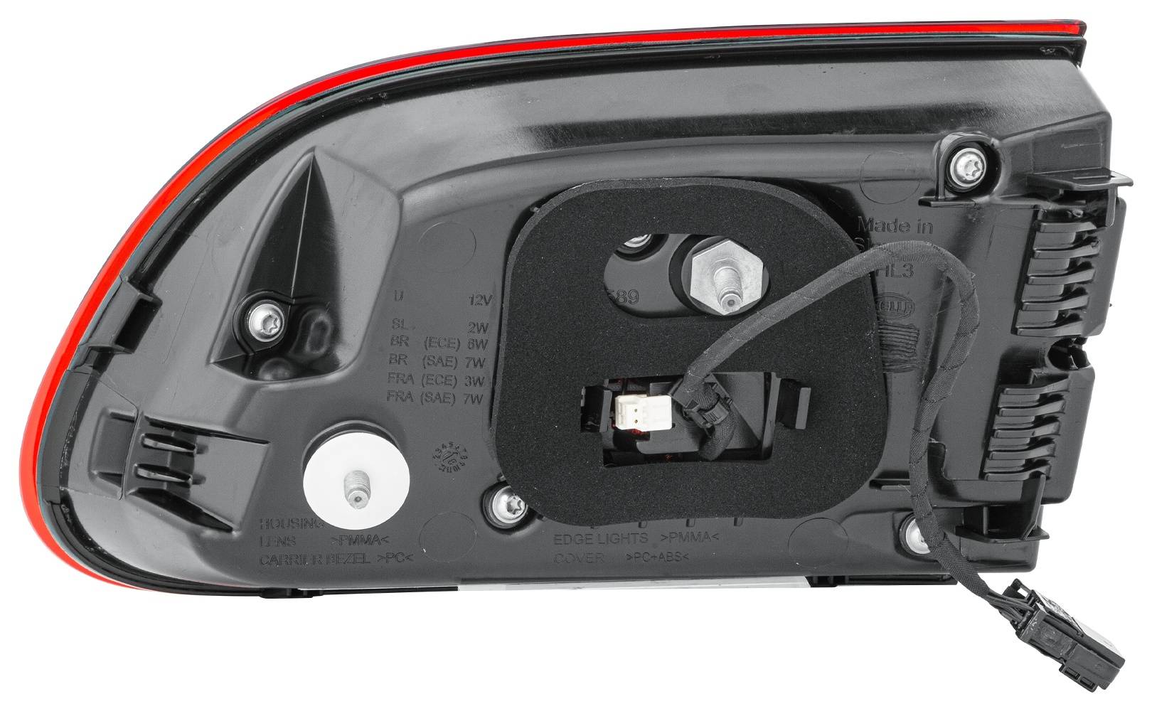 HELLA 2SD 011 500-151 Heckleuchte - LED - innerer Teil - links