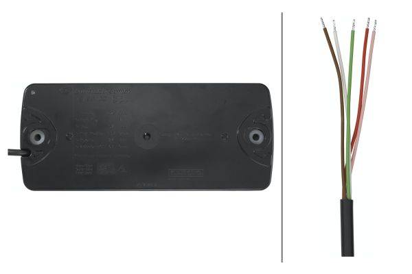 HELLA 2VP 015 074-101 Heckleuchte - DuraLED - 12/24V - Anbau - links/rechts