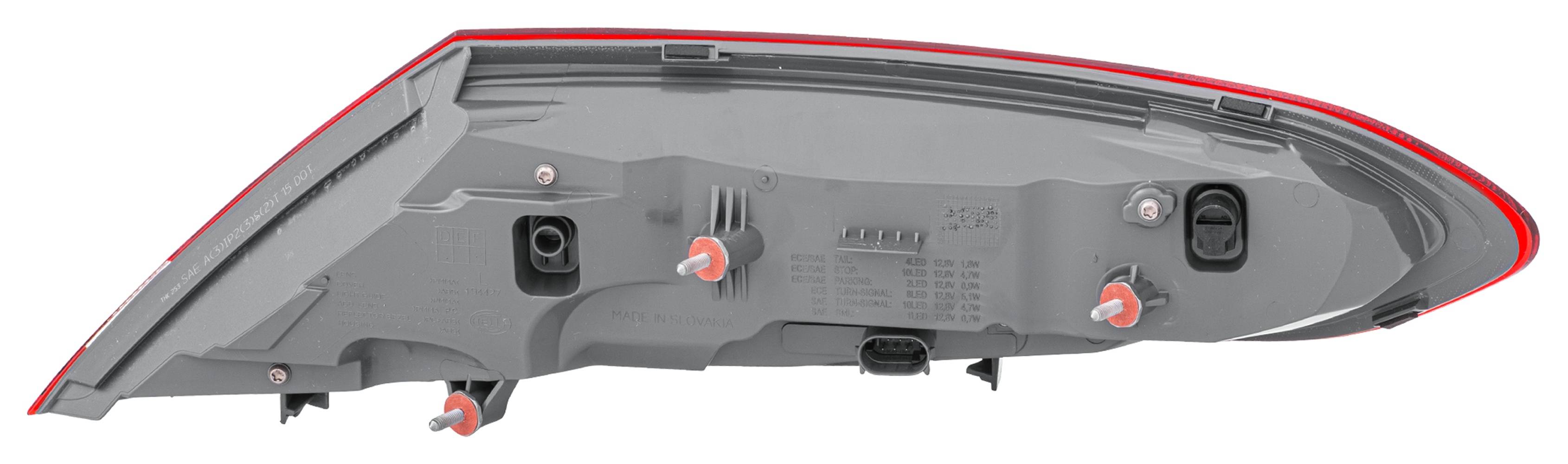 HELLA 2SD 011 786-231 Heckleuchte - LED - äusserer Teil - links - für u.a. MB C-Class Coupe (C205)