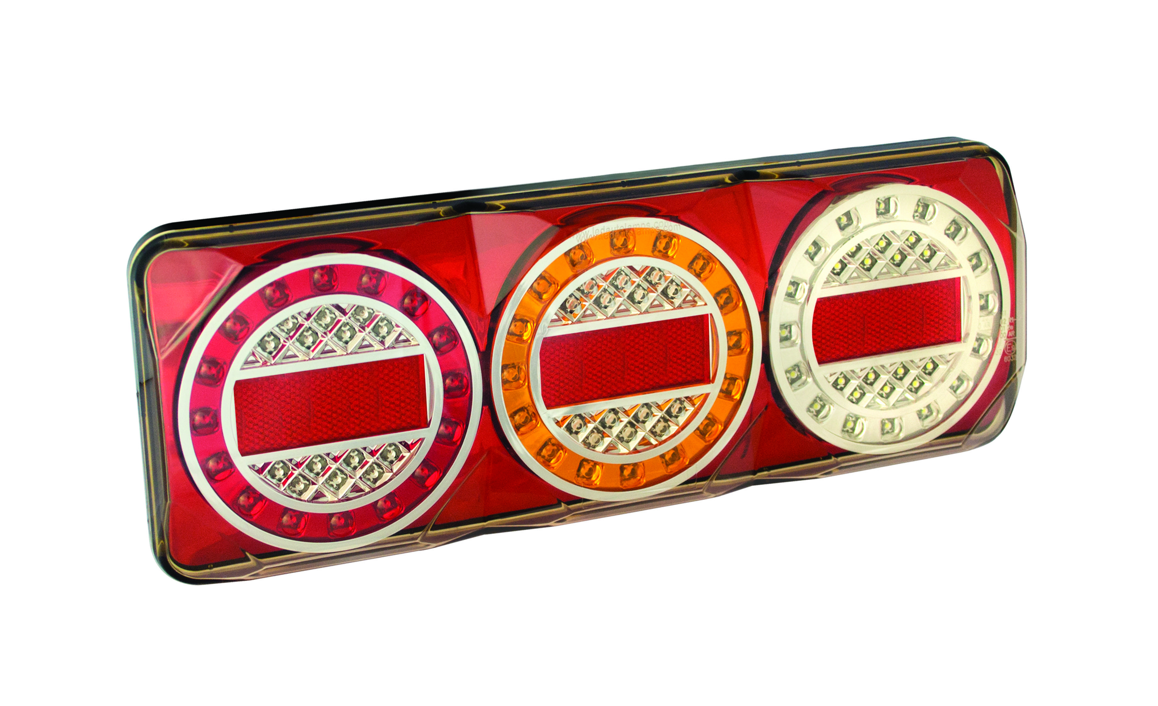 LED MaxiLamp, Kombinationsleuchte, 5 Funktionen, rechteckige Reflektoren