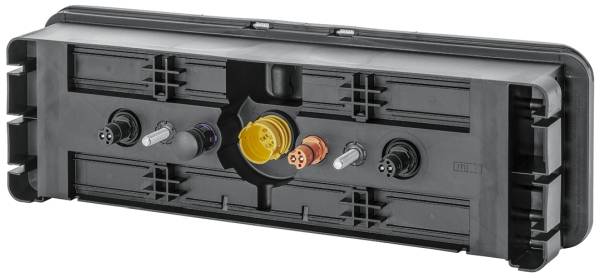 HELLA 2VP 340 965-011 Heckleuchte - Hybrid - 24V - rechteckig - Anbau - links