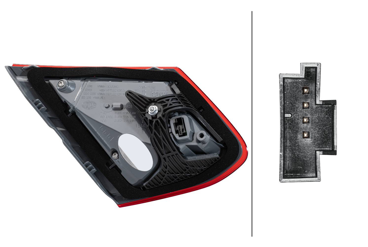 HELLA 2TZ 011 787-221 Heckleuchte - LED - innerer Teil - rechts - für u.a. MB C-Class Coupe/Conv (C2