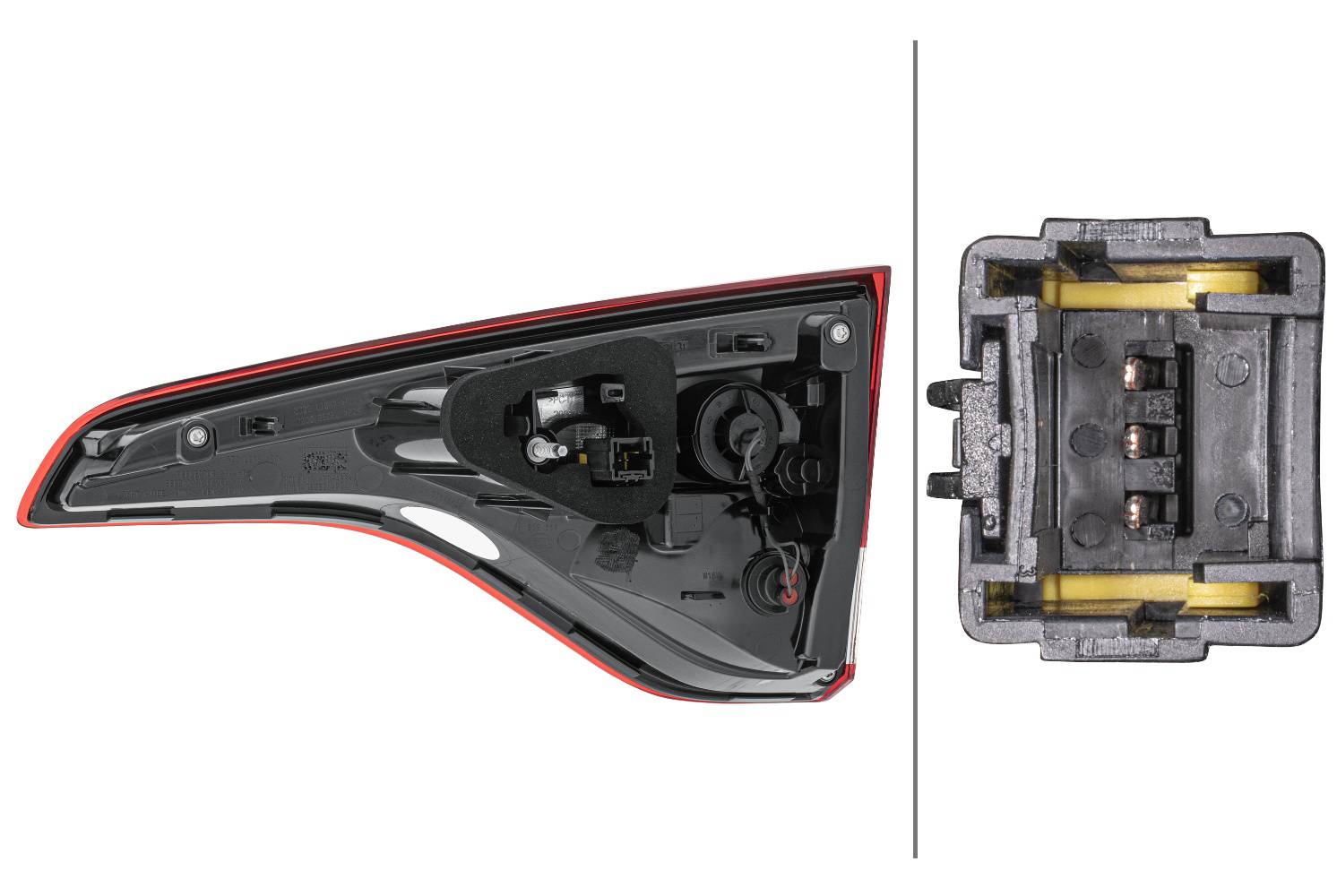 HELLA 2TZ 012 312-111 Heckleuchte - Hybrid - innerer Teil - links