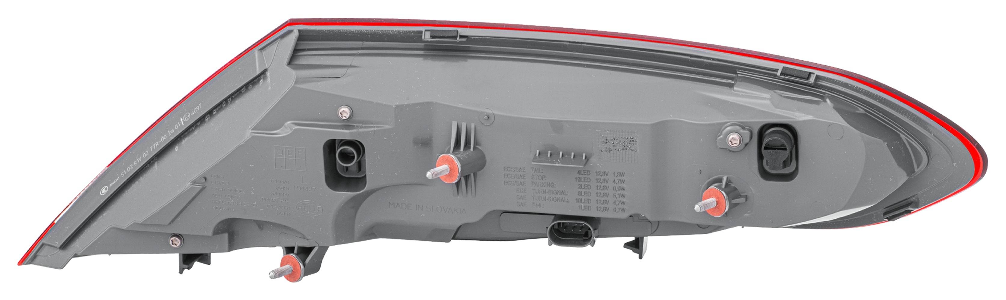 HELLA 2SD 011 786-211 Heckleuchte - LED - äusserer Teil - links - für u.a. MB C-Class Coupe (C205)
