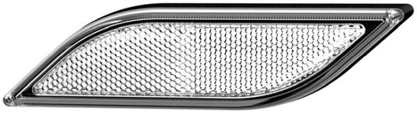 HELLA 8RA 013 347-011 Rückstrahler - Shapeline Style - geklebt - für waagerechte Befestigung - vorne