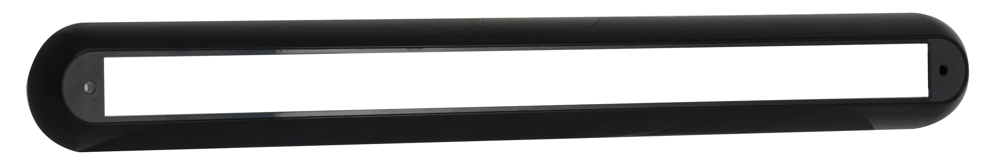 Aufbaurahmen, Einzelrahmen, schwarz, für Serie 380