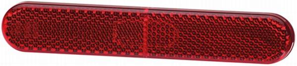 HELLA 8RA 009 226-131 Rückstrahler - Lichtscheibenfarbe: rot