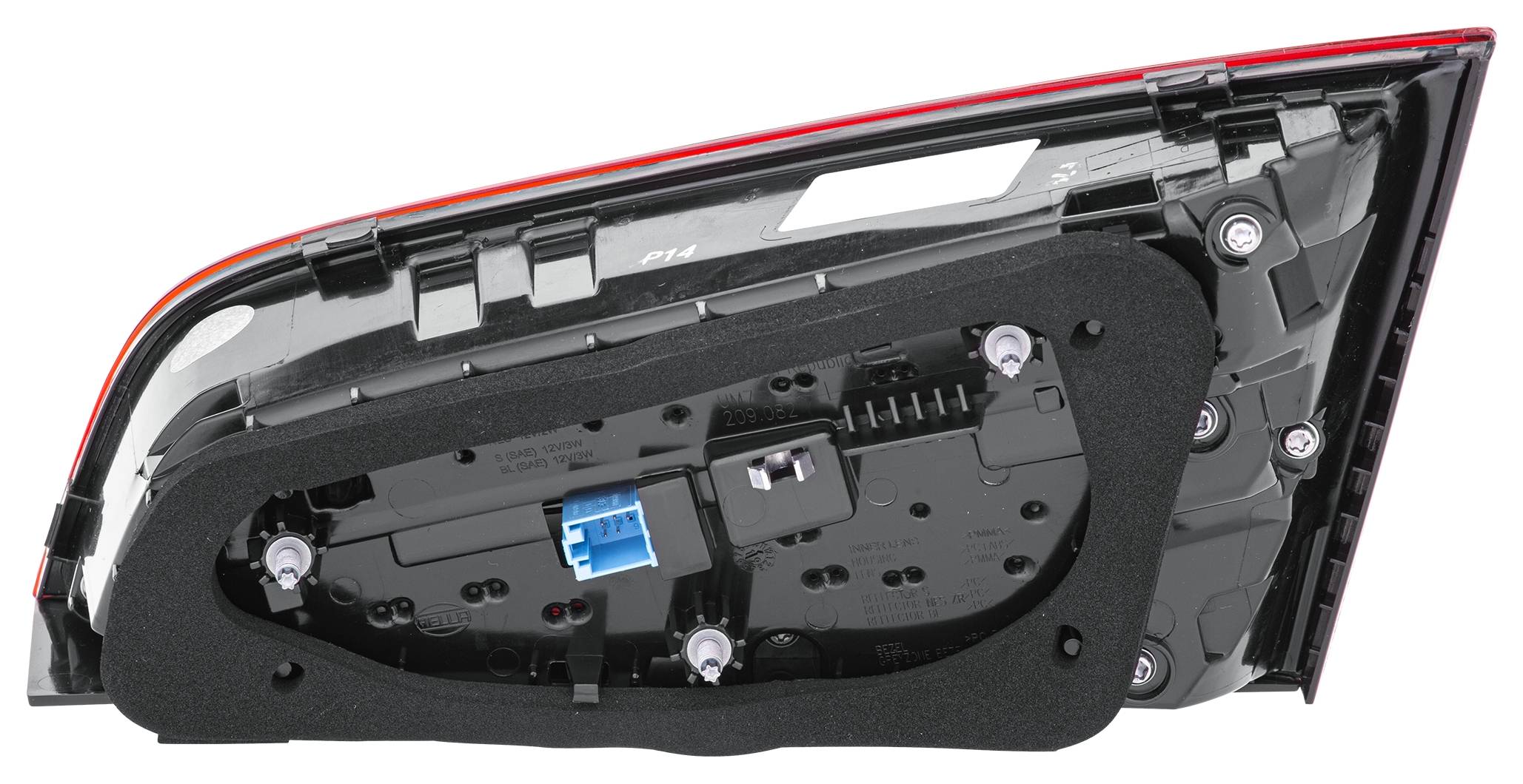 HELLA 2SV 012 837-131 Heckleuchte - LED - innerer Teil - links - für u.a. Audi A3 Sportback (8Va, 8V