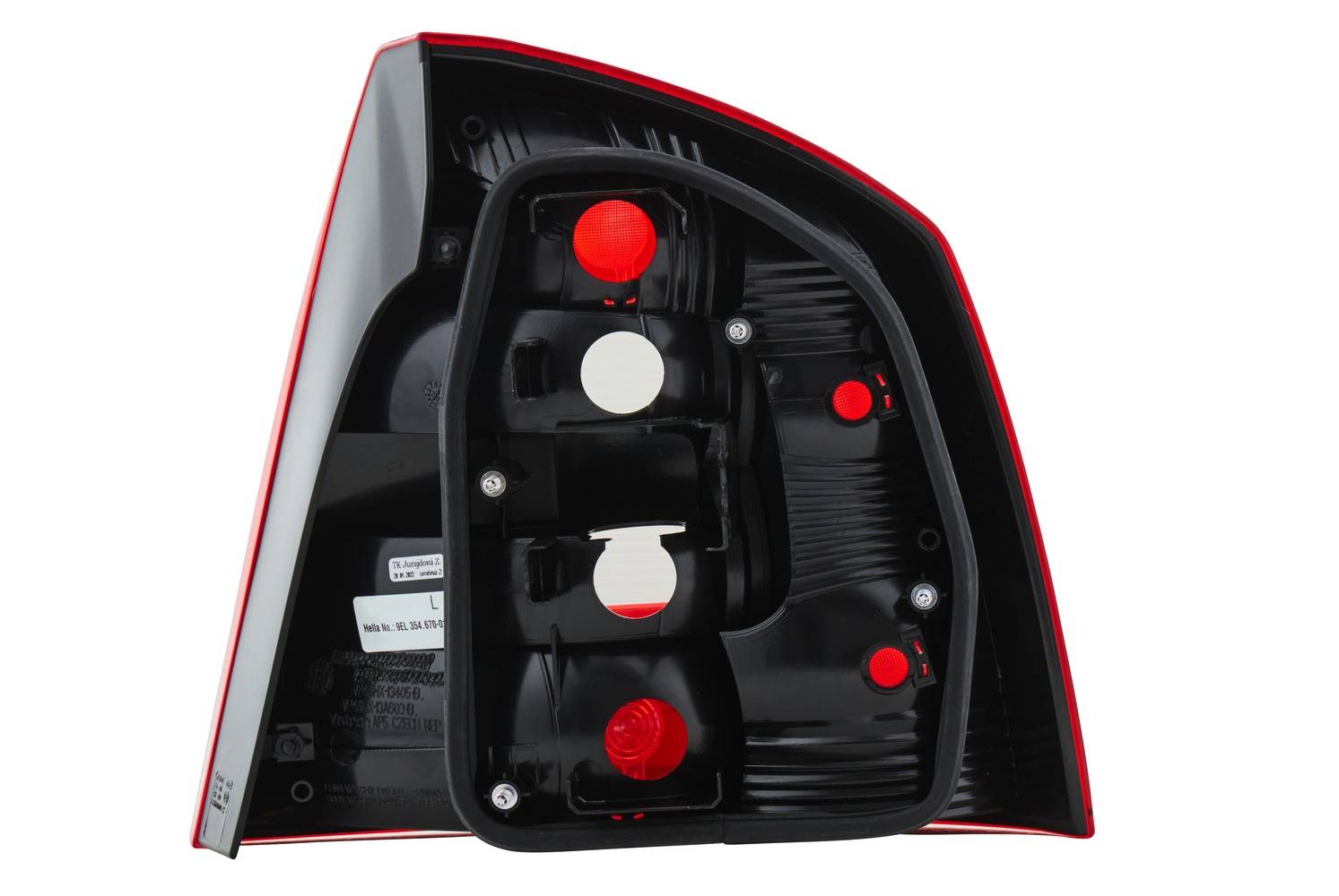 HELLA 9EL 354 670-011 Heckleuchte - Glühlampe - links - für u.a. Skoda Octavia II (1Z3)