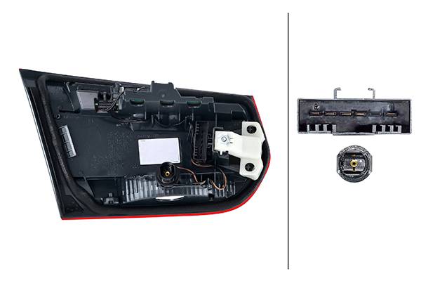 HELLA 2SK 012 148-421 Heckleuchte - Hybrid - äusserer Teil - rechts