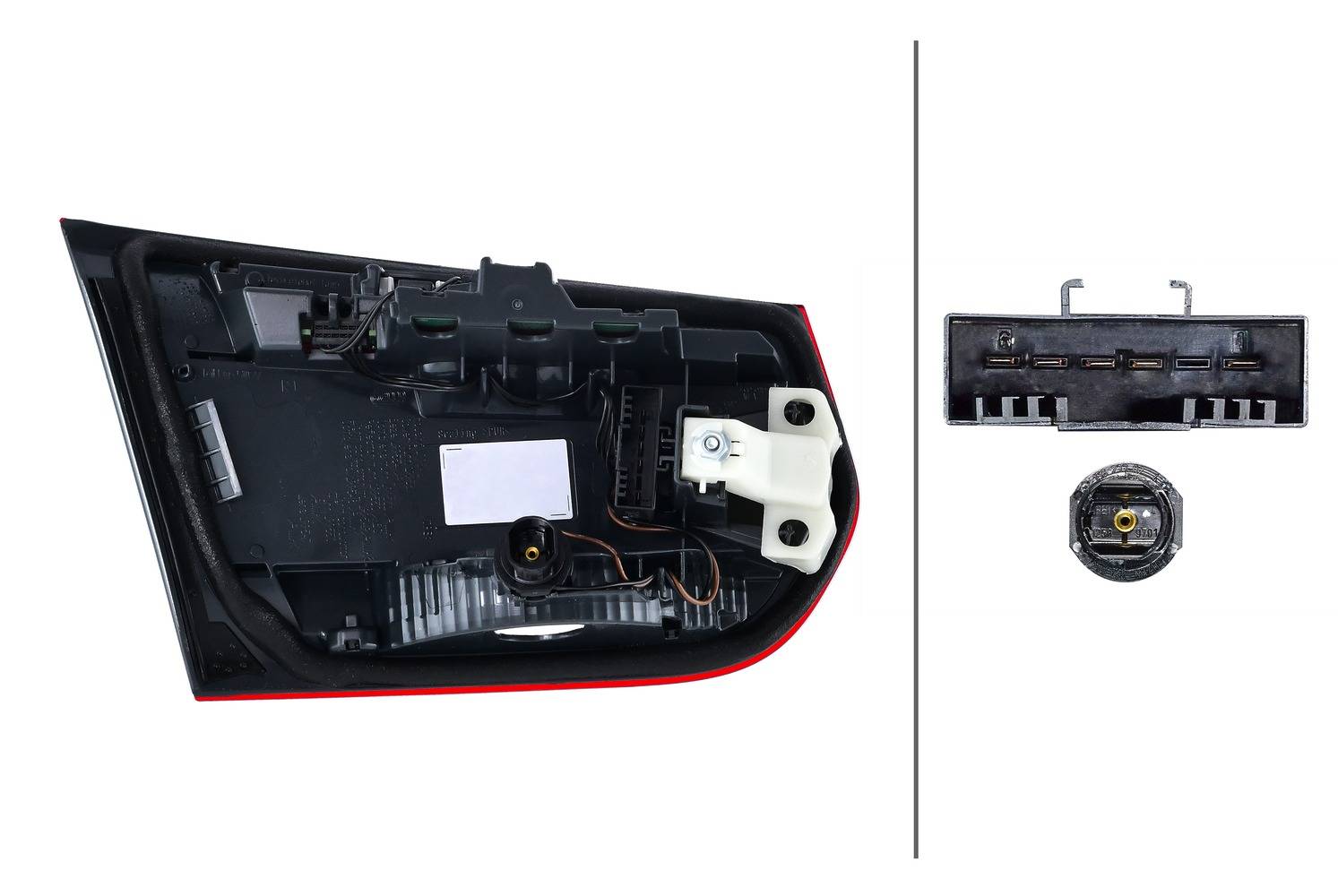 HELLA 2SK 012 148-421 Heckleuchte - Hybrid - äusserer Teil - rechts