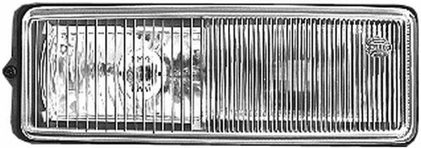 HELLA 9BG 147 497-002 Halogen-Gehäuse, Nebelscheinwerfer - 24V - links