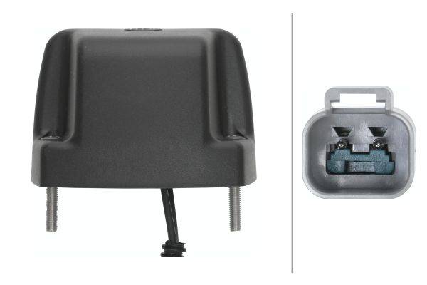 HELLA 2KA 010 278-137 Kennzeichenleuchte - LED - 24V - Anbau - Kabel: 1010mm - links/rechts