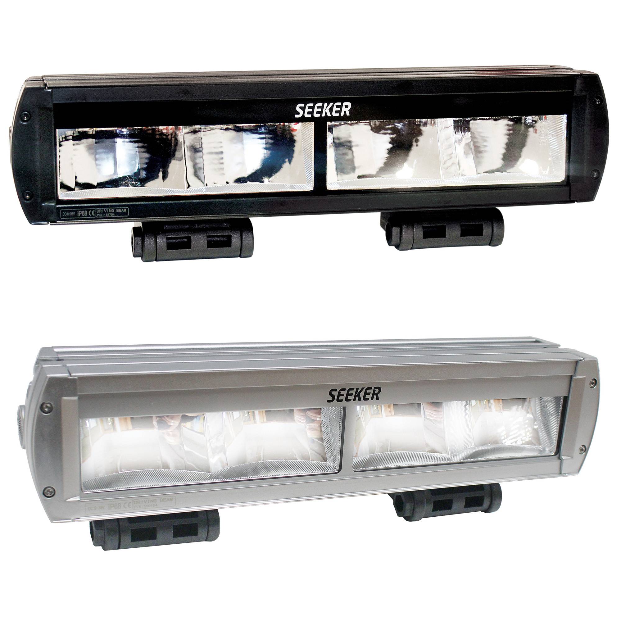 LED Fern- und Arbeitsscheinwerfer, Seeker20, ECE R112, 40 Watt, Black