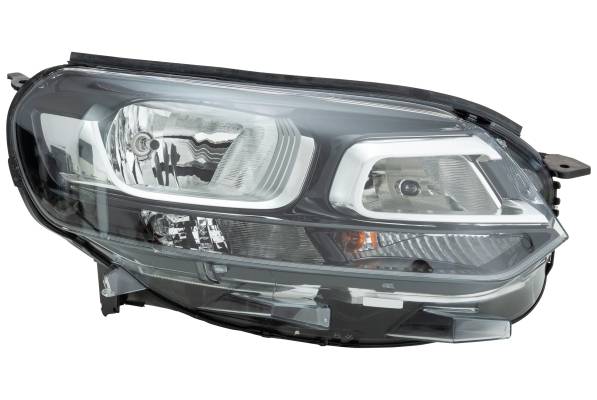 HELLA 1EL 354 853-021 Halogen-Hauptscheinwerfer - rechts - für u.a. Citroën Jumpy Box (V_)