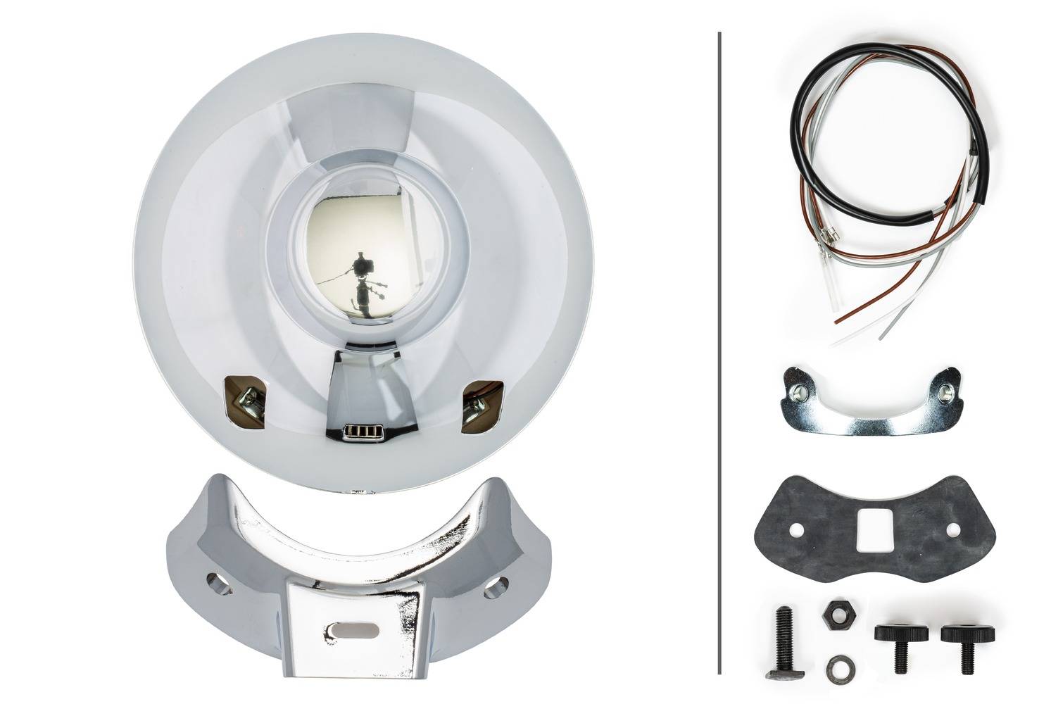 HELLA 1F3 009 094-031 Halogen-Fernscheinwerfer - Luminator Compact - 12/24V - rund - Referenzzahl: 3