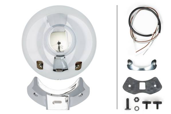 HELLA 1F3 009 094-031 Halogen-Fernscheinwerfer - Luminator Compact - 12/24V - rund - Referenzzahl: 3